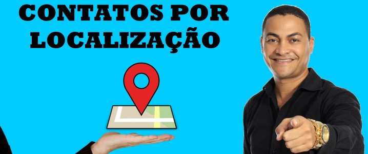 Extrator de Contatos por Localização